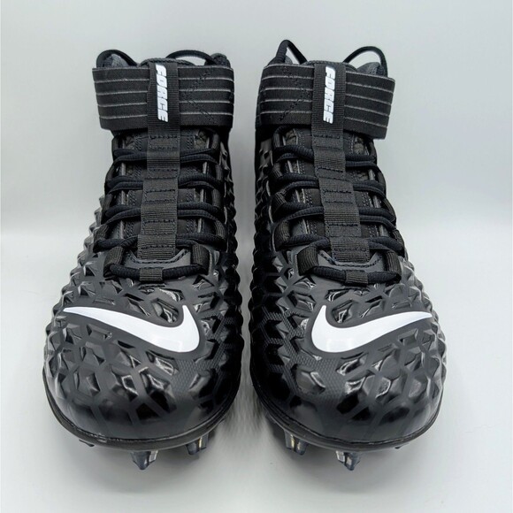 Nike Force Savage Pro 2 Black Anthracite Men's 11.5 Football Cleats AH4000-002 - Picture 4 of 7